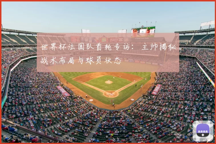 世界杯法国队首轮专访：主帅揭秘战术布局与球员状态