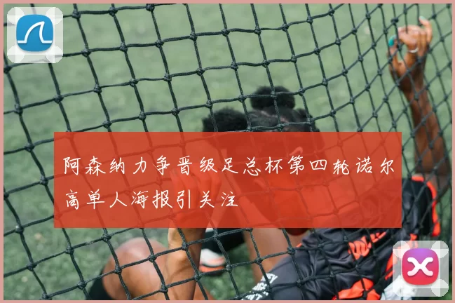 阿森纳力争晋级足总杯第四轮诺尔高单人海报引关注
